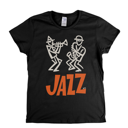 Jazz Poster Womens T-Shirt
