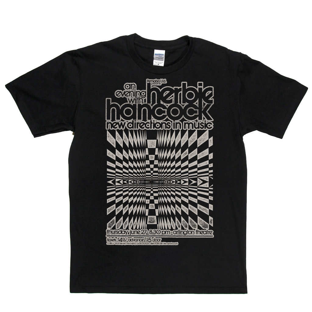 Herbie Hancock New Directions Poster T-Shirt