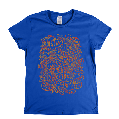 Music Is A Wormhole Womens T-Shirt