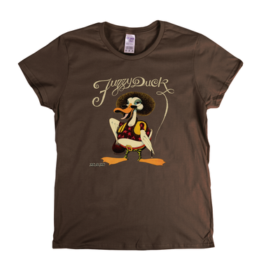 Fuzzy Duck Womens T-Shirt