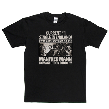 Manfred Mann Dowah Diddy Diddy T-Shirt