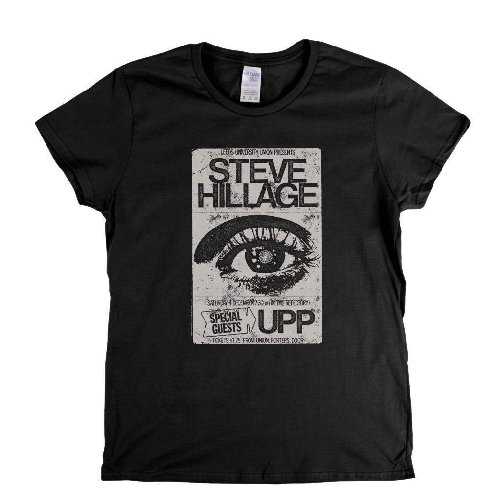 Steve Hillage Upp Poster Womens T-Shirt