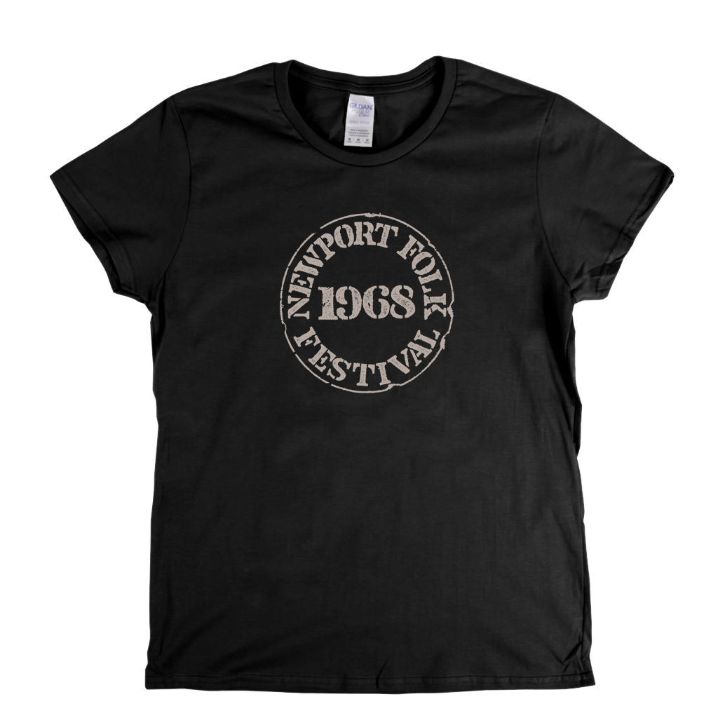 Newport Folk Festival 1968 Womens T-Shirt