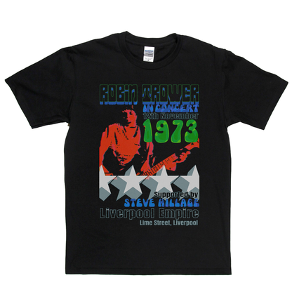 Robin Trower Steve Hillage Liverpool 1973 T-Shirt