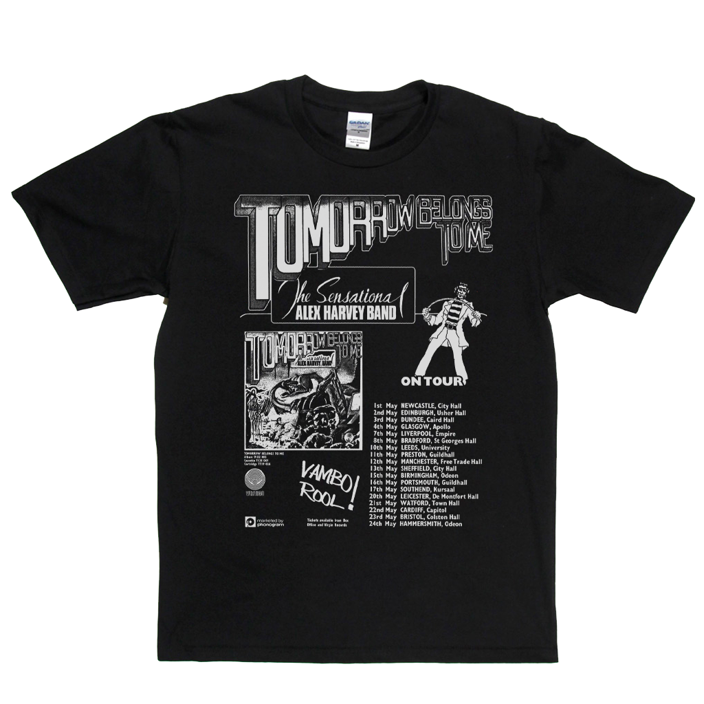 Alex Harvey Tomorrow Poster T-Shirt