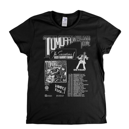 Alex Harvey Tomorrow Poster Womens T-Shirt