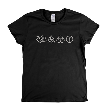4 Symbols Zeppelin Womens T-Shirt