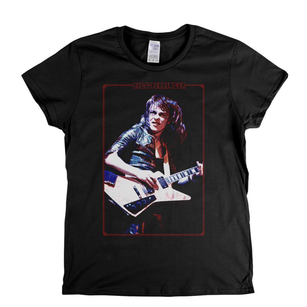 Rick Derringer Poster Womens T-Shirt