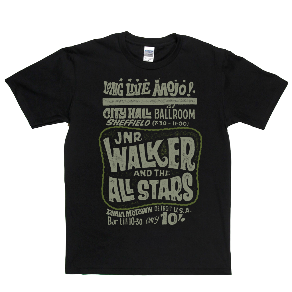Jnr Walker And The All Stars Poster T-Shirt
