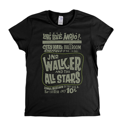 Jnr Walker And The All Stars Poster Womens T-Shirt