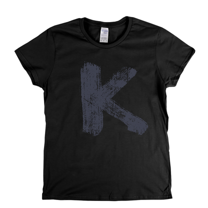 Letter K Womens T-Shirt