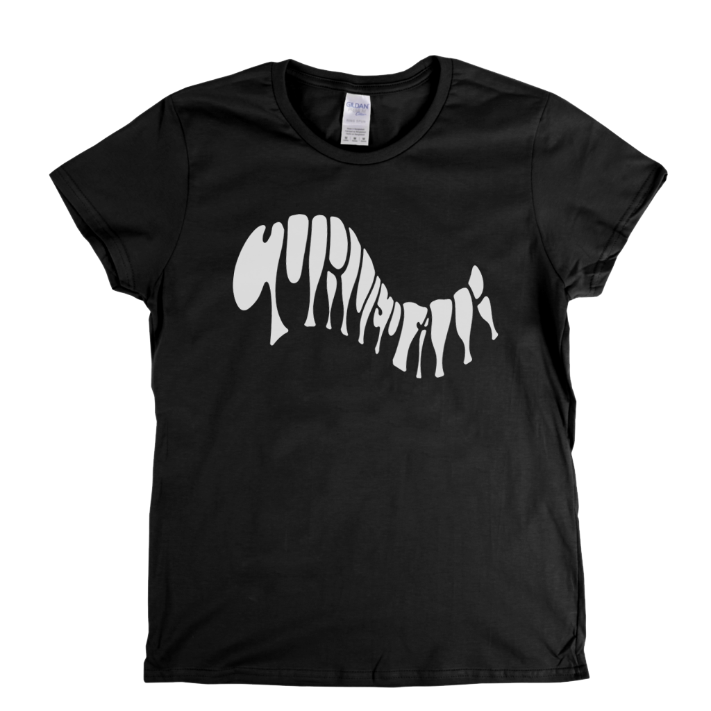 Curved Air Text Womens T-Shirt