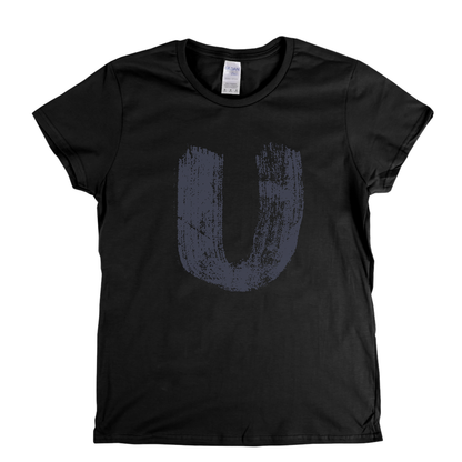 Letter U Womens T-Shirt
