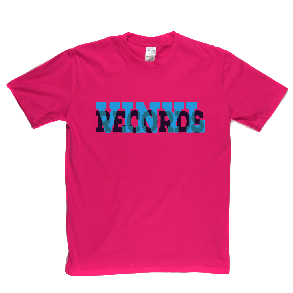 Vinyl Records Banner T-Shirt
