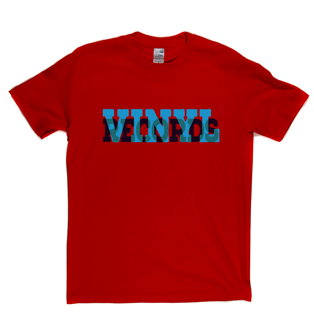 Vinyl Records Banner T-Shirt