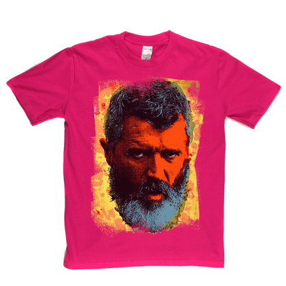Roy Keane In Colour T-Shirt