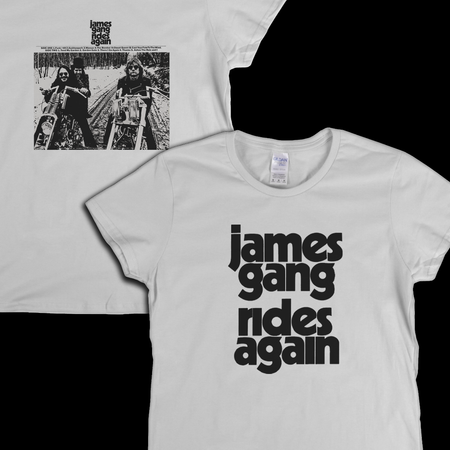 James Gang Rides Again Front And Back Womens T-Shirt