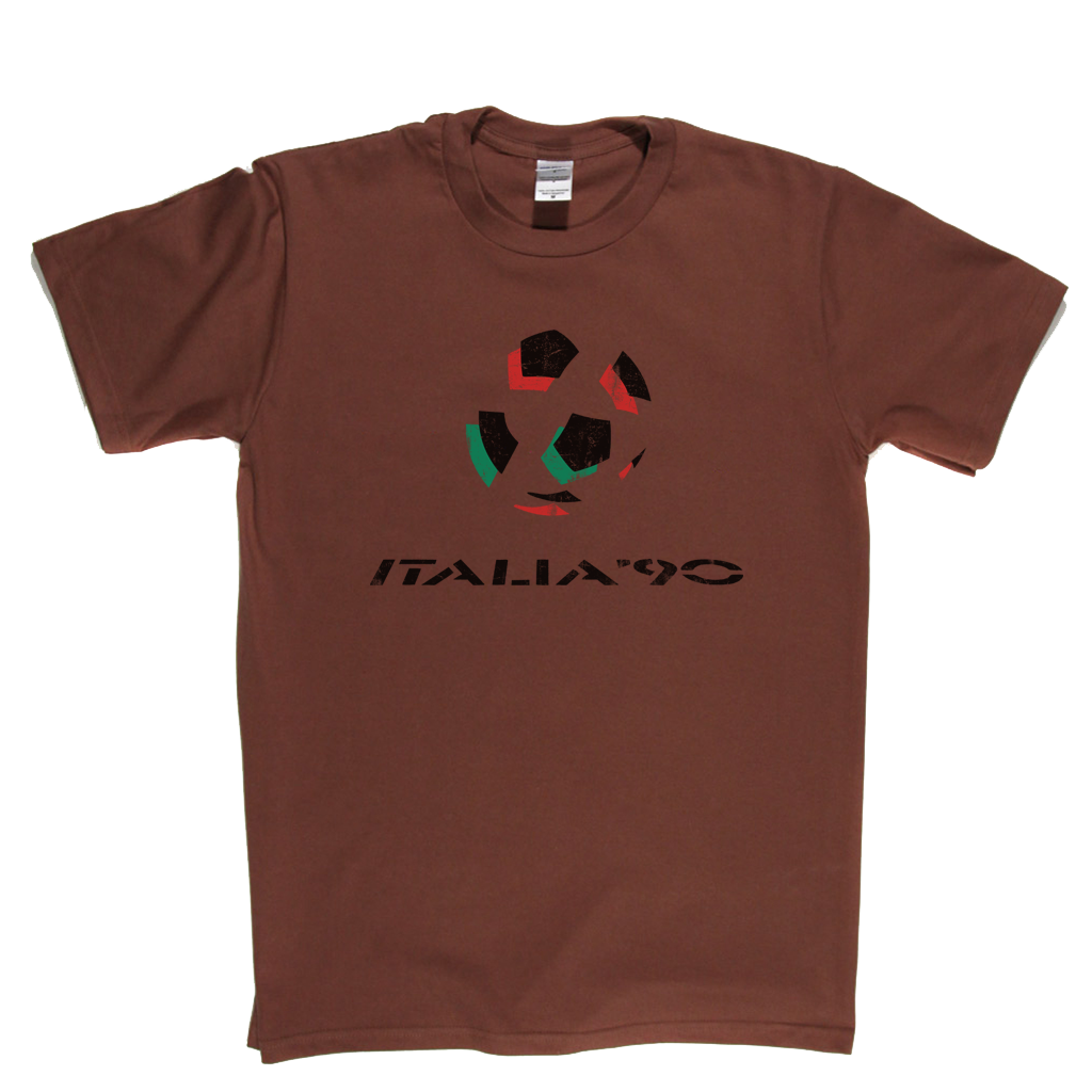 Italia 90 Fifa World Cup T-Shirt - Classic Black – DJTees