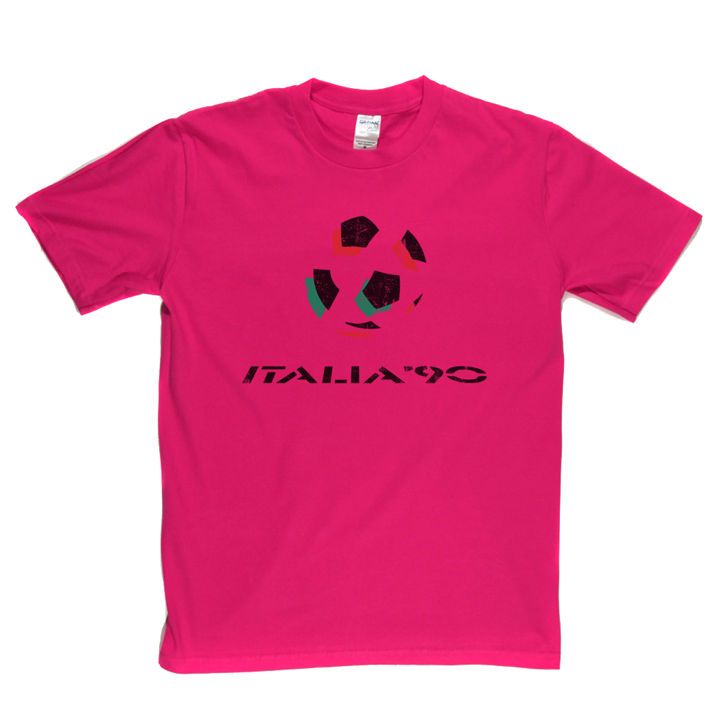Italia 90 Fifa World Cup T-Shirt - Classic Black – DJTees