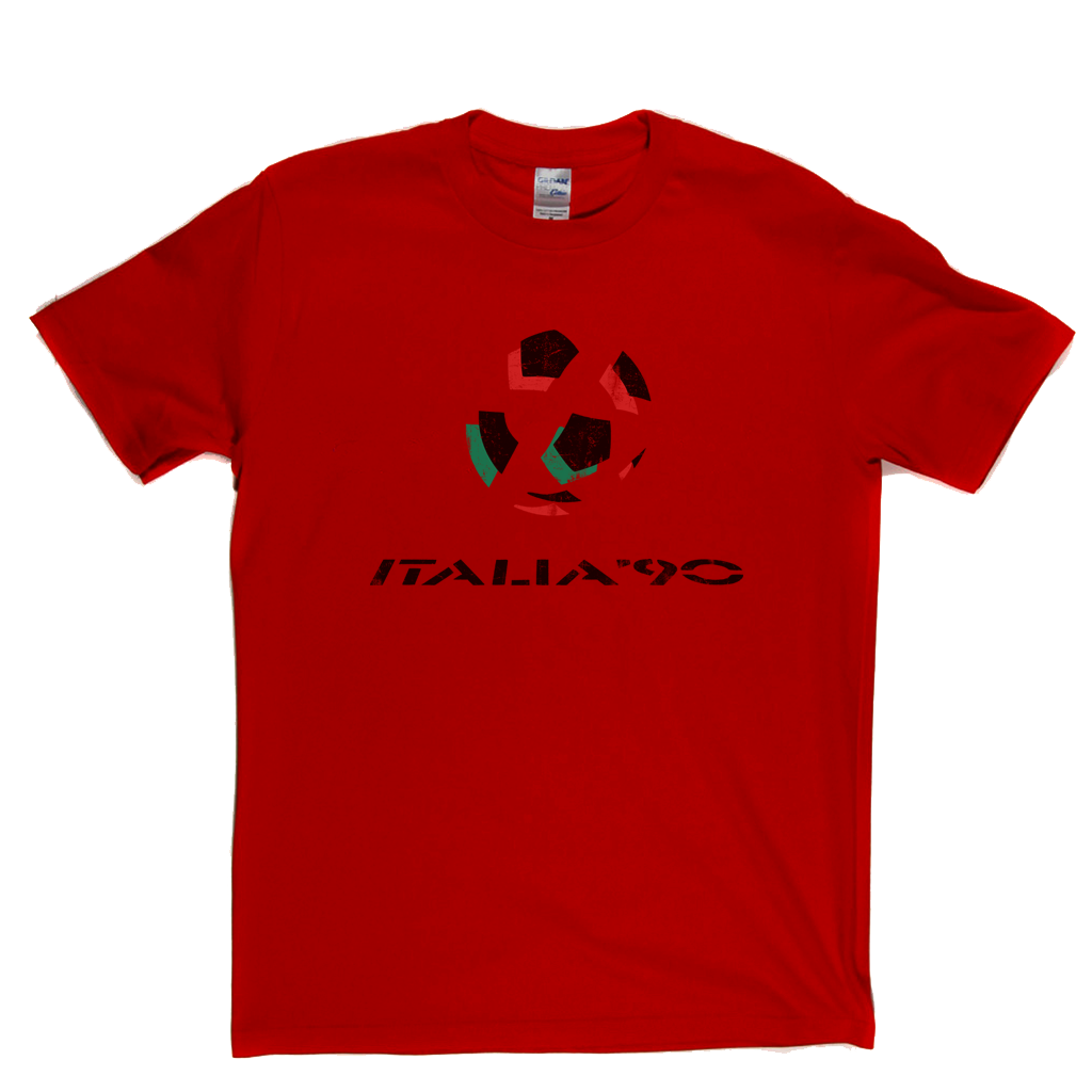 Italia 90 Fifa World Cup T-Shirt - Classic Black – DJTees