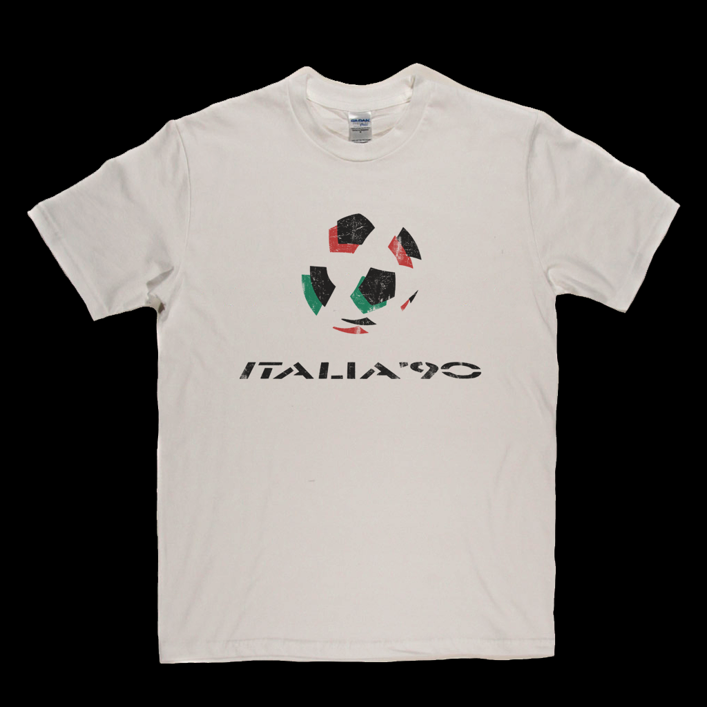 Italia 90 Fifa World Cup T-Shirt - Classic Black – DJTees