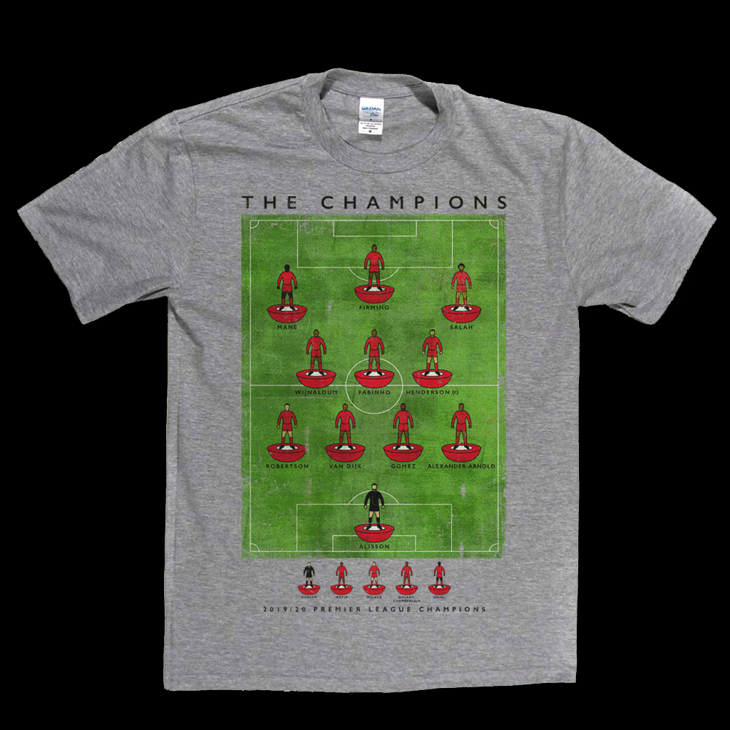Liverpool 2019-20 Premier League Champions T-Shirt