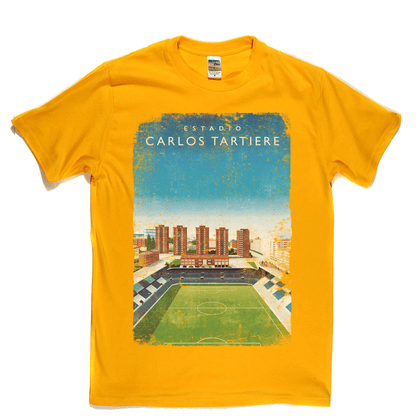 Carlos Tartiere Football Ground Poster Regular T-Shirt