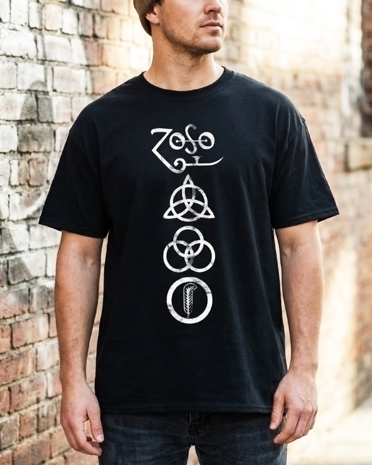Led Zeppelin Symbols T-shirt