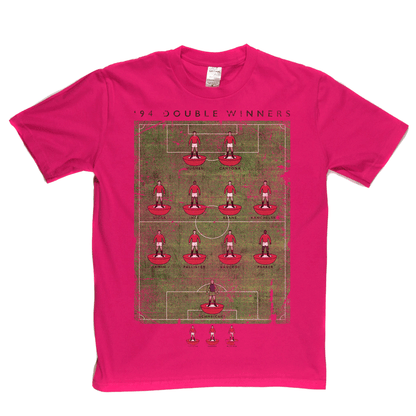 Man United 94 Double Winners Regular T-Shirt