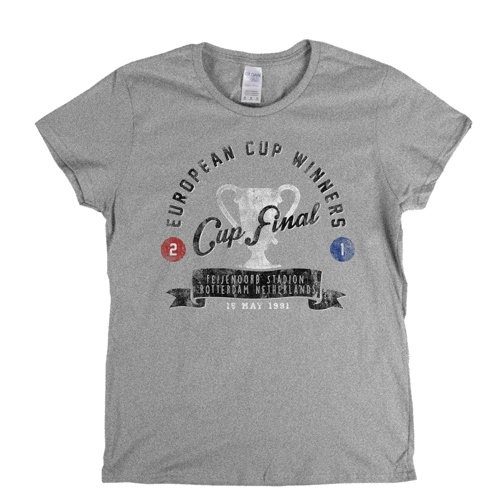 European Cup Winners Final 1991 Womens T-Shirt