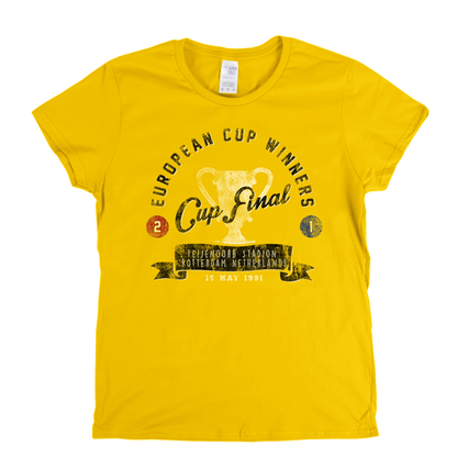 European Cup Winners Final 1991 Womens T-Shirt