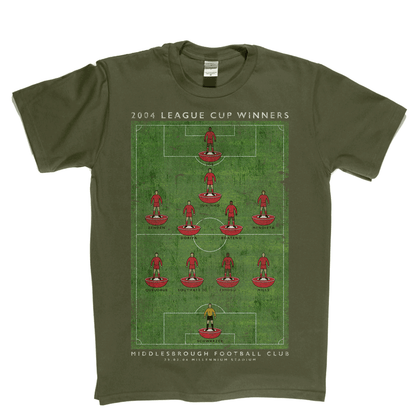 Middlesbrough League Cup Winners Regular T-Shirt