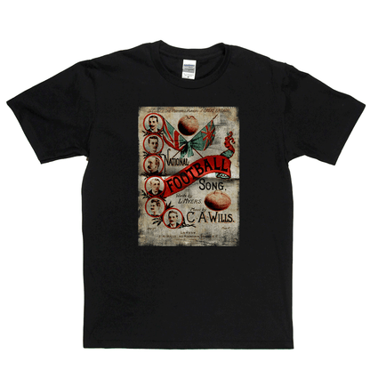 National Football Song Poster Regular T-Shirt