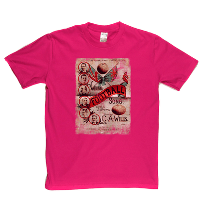 National Football Song Poster Regular T-Shirt