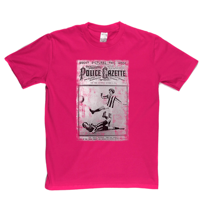 Police Gazette Football 1915 Regular T-Shirt
