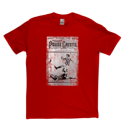 Police Gazette Football 1915 Regular T-Shirt