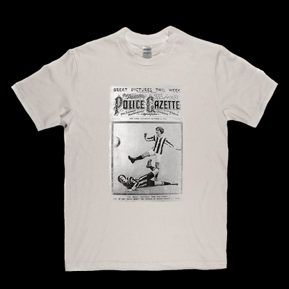 Police Gazette Football 1915 Regular T-Shirt