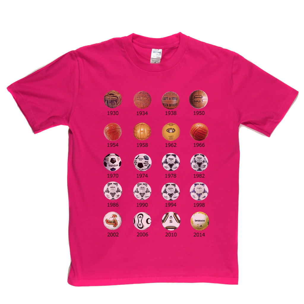 Footballs Through The Ages T-Shirt