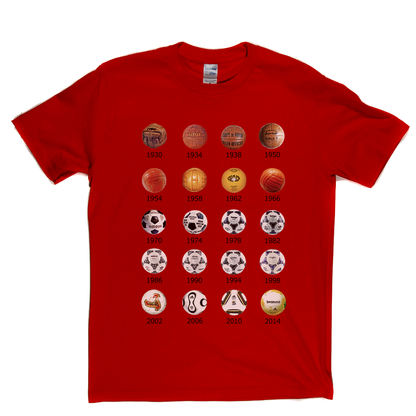 Footballs Through The Ages T-Shirt