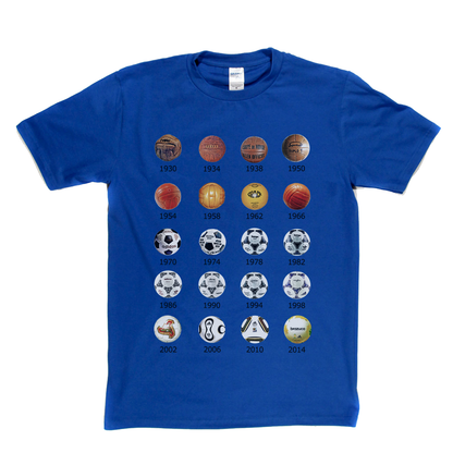 Footballs Through The Ages T-Shirt