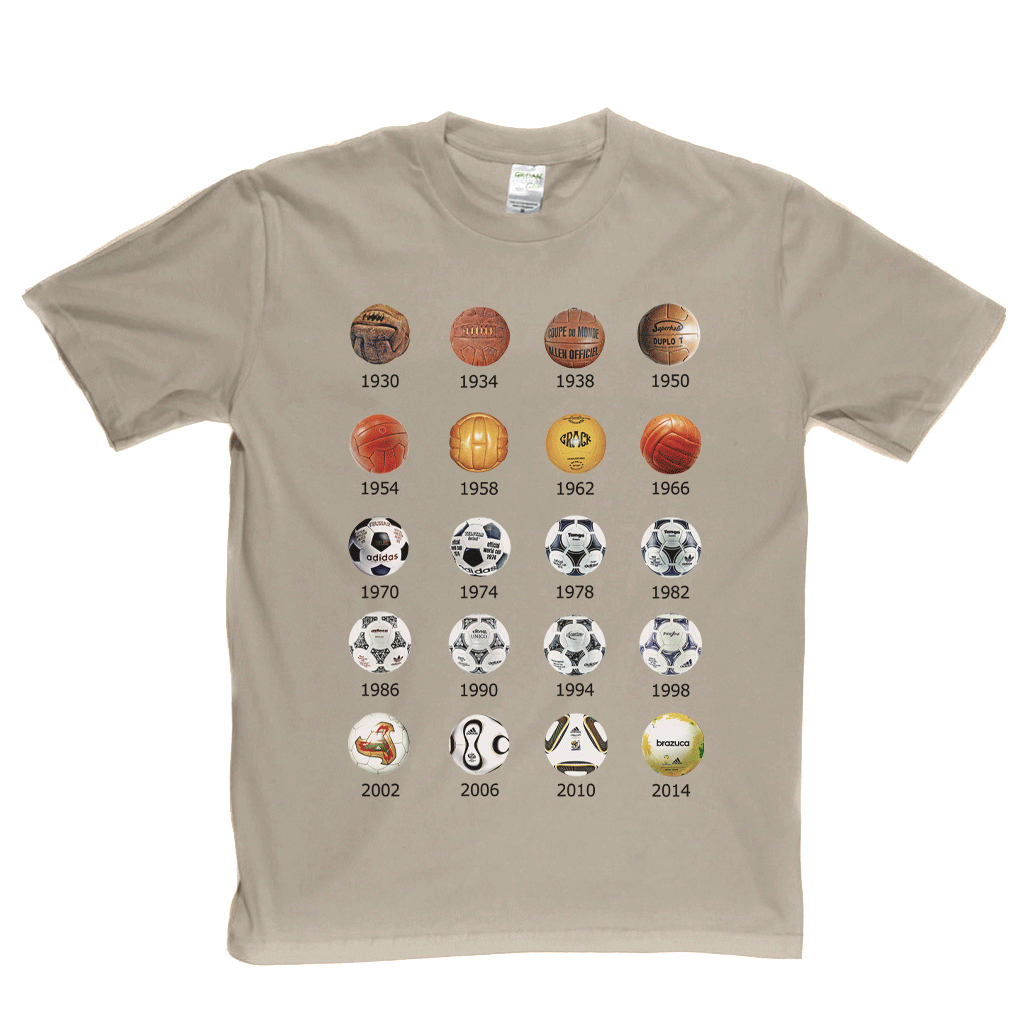 Footballs Through The Ages T-Shirt