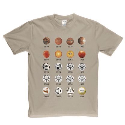 Footballs Through The Ages T-Shirt