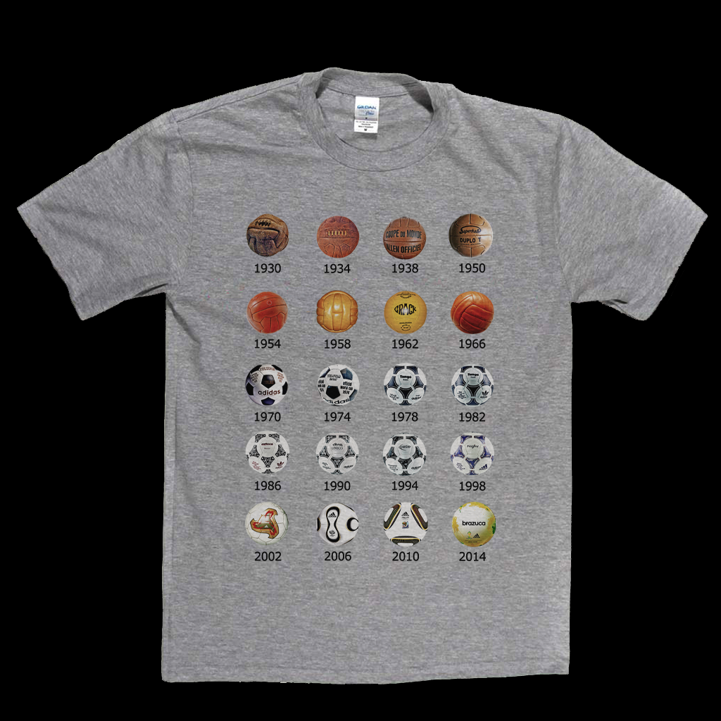 Footballs Through The Ages T-Shirt