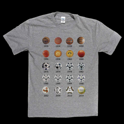 Footballs Through The Ages T-Shirt