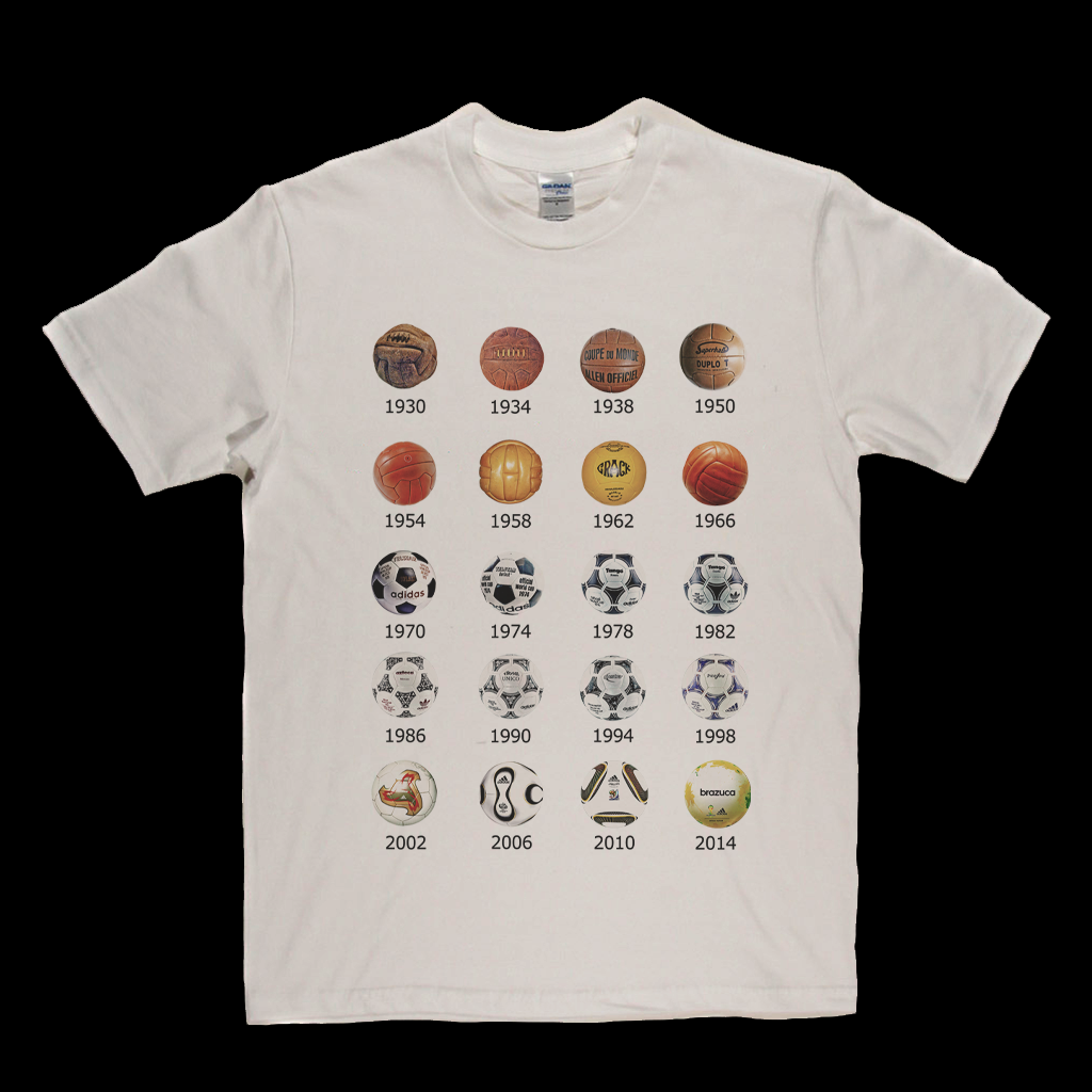 Footballs Through The Ages T-Shirt