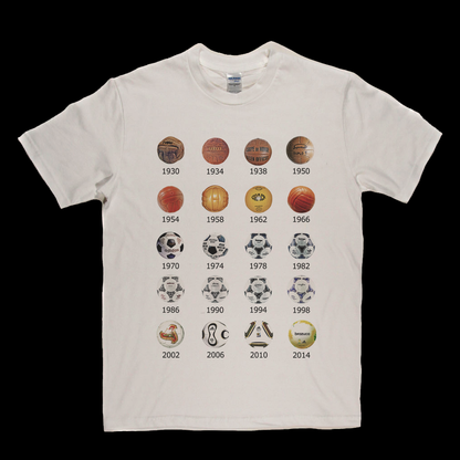 Footballs Through The Ages T-Shirt