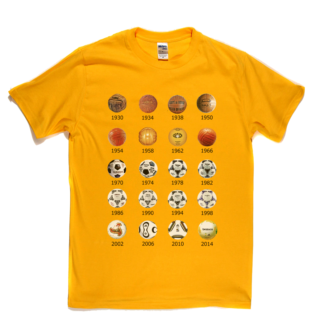 Footballs Through The Ages T-Shirt