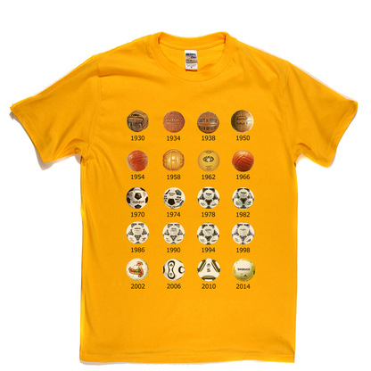Footballs Through The Ages T-Shirt