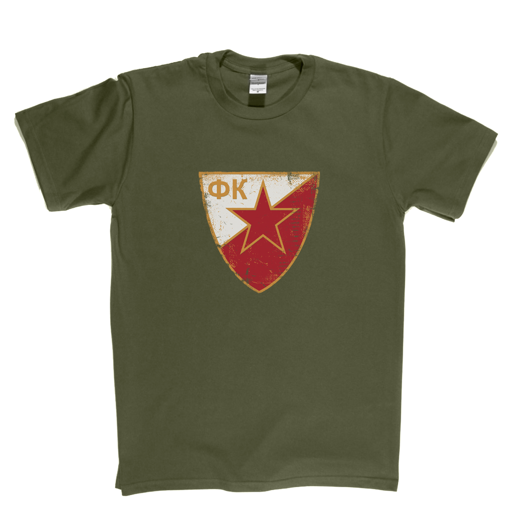 Red Star Belgrade Badge T-Shirt