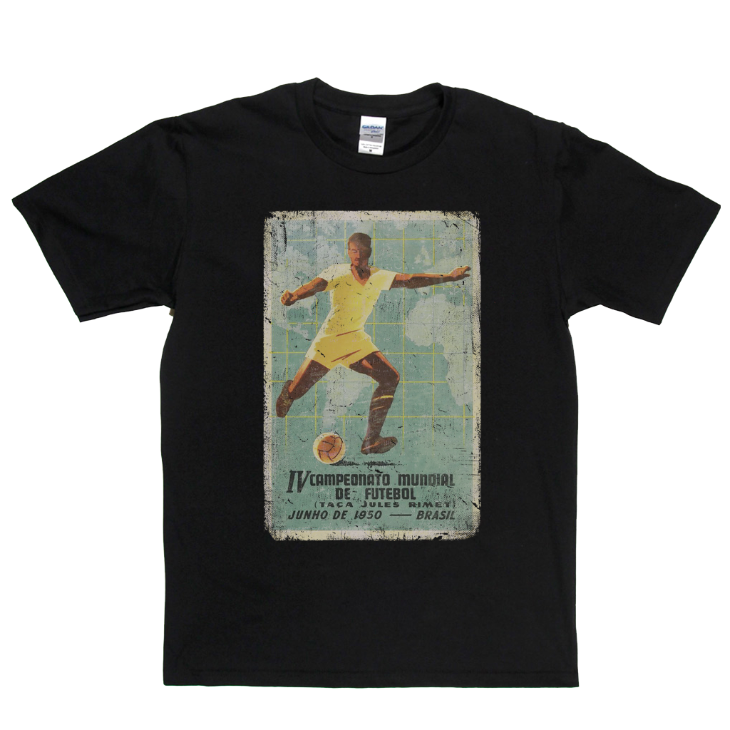 Brasil World Cup 1950 Poster T-Shirt